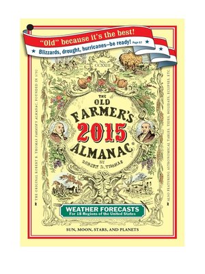 cover image of The Old Farmer's Almanac 2015